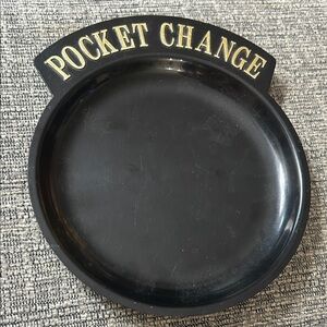Vintage Pocket Change Ashtray / Coin Tray